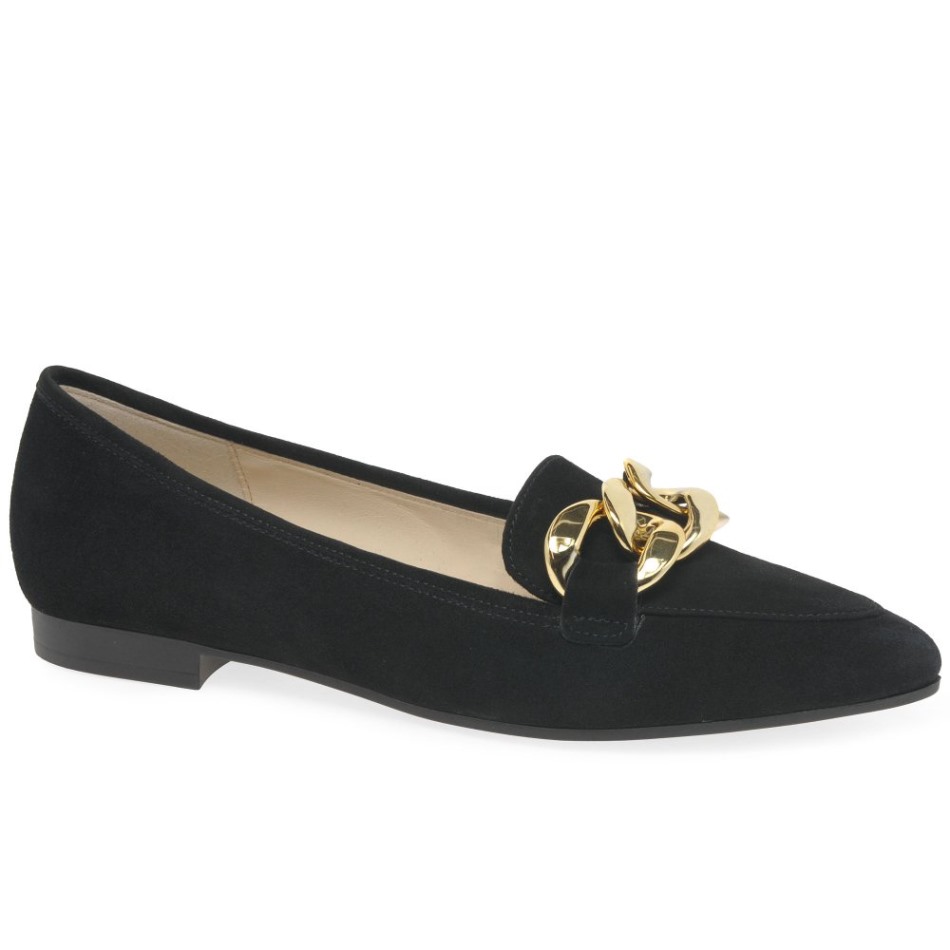 Carol Dames Chaussures Gabor | Daim Noir Exclusif